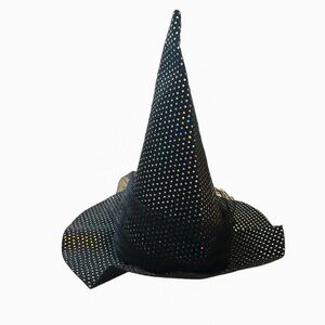 H&M Black Sparkly Witch Hat
